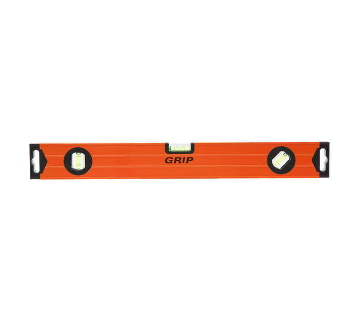 Grip Spirit Level 450mm Aluminum Orange