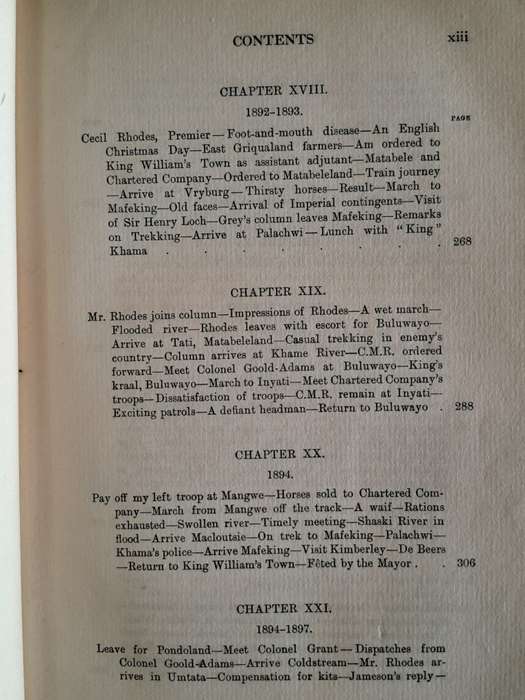 Twenty-five Years' Soldiering in South Africa - A Personal Narrative - By A Colonial Officer