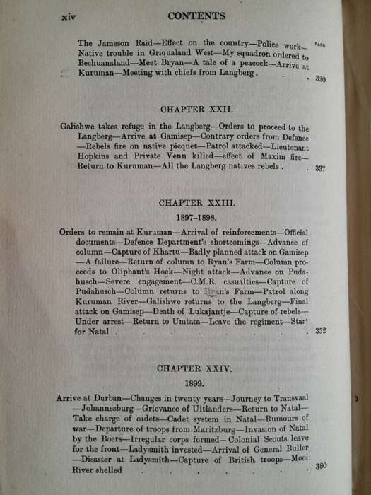Twenty-five Years' Soldiering in South Africa - A Personal Narrative - By A Colonial Officer
