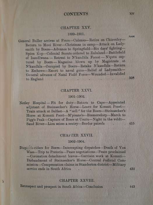 Twenty-five Years' Soldiering in South Africa - A Personal Narrative - By A Colonial Officer