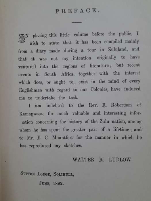 Zululand and Cetewayo - By Captain W.R. Ludlow