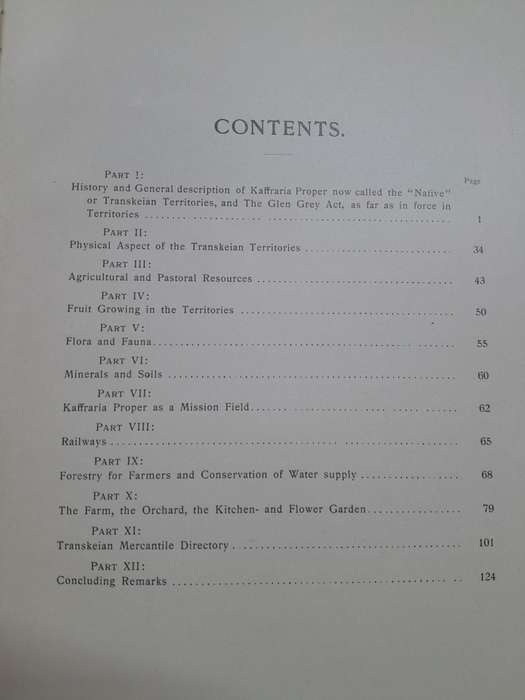 The Native- or Transkeian Territories - By Caesar C. Henkel