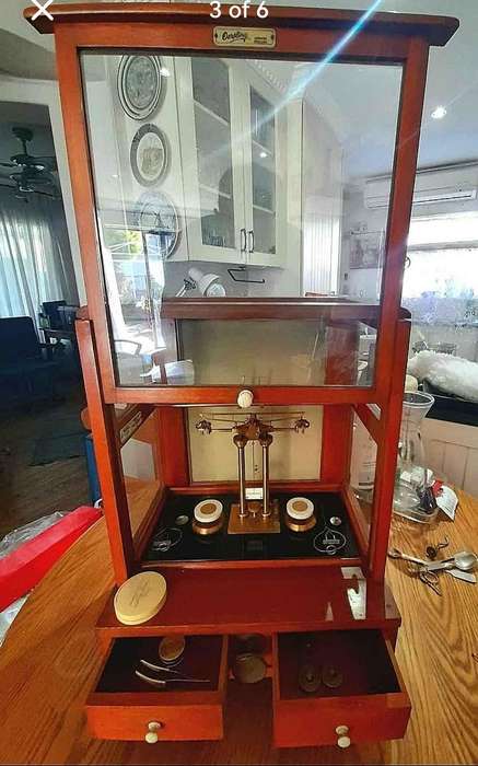 Precision Oertling Balancing Scale
