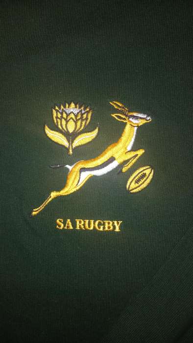 1998 South Africa 'Mark Andrews 50th Test'  Home Rugby Jersey (XL)