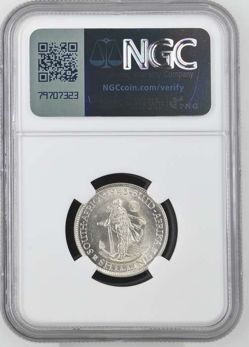 1943 Shilling NGC graded MS62 !!