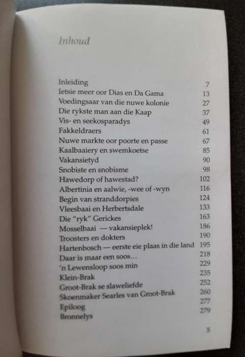 Mosselbaai - Seepoort Van Die Tuinroete, Sue Van Waart, Eerste druk