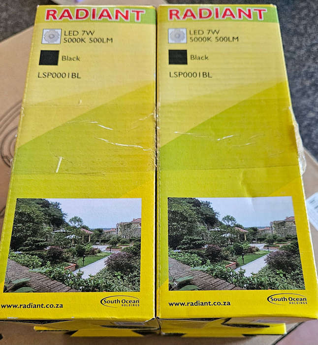 Garden Light(4 Pack) Radiant Led 7w 5000k 500lm