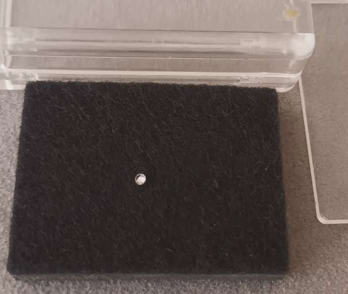 Certified Brilliant Cut Natural Loose Diamond weighing between 0.015ct and 0.025ct.