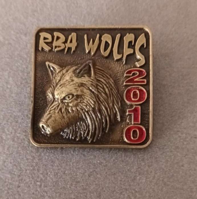 RBA WOLFS 2010 BADGE
