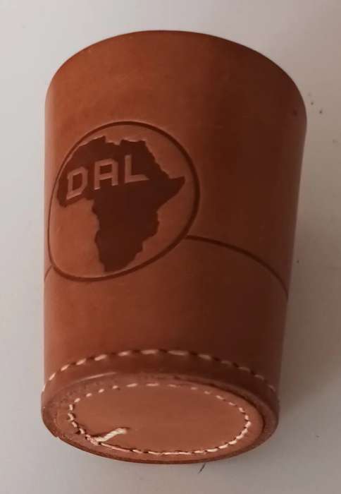 Genuine Leather Cup. New.