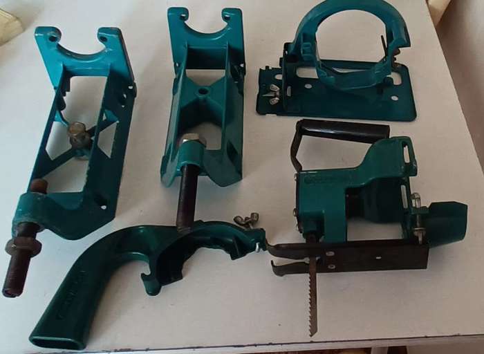 Lot of Vintage Black & Decker D984 components.