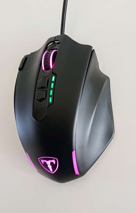 T-Dagger Major 8000DPI 10 Button RGB Backlit Gaming Mouse.