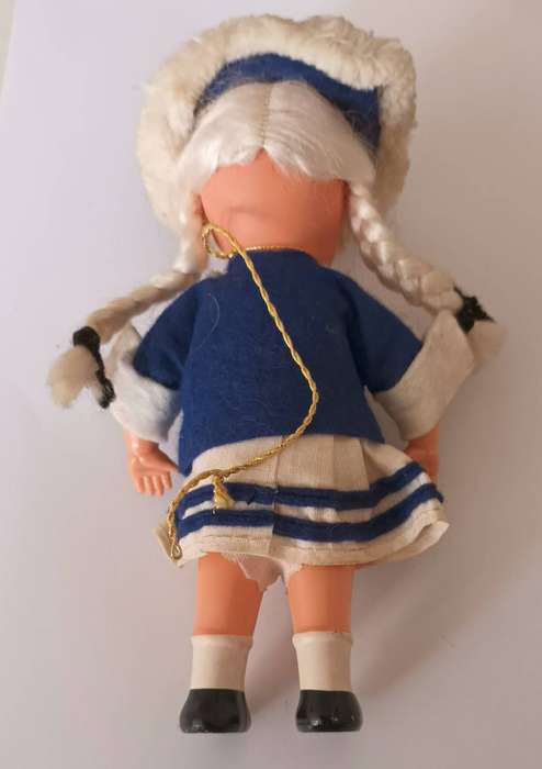 Vintage Doll. Length 16cm.