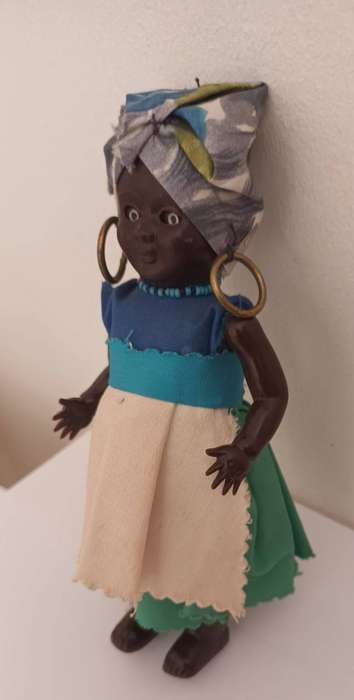 Vintage Doll. Length 17cm.