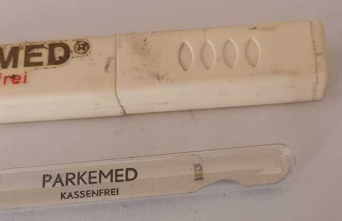Vintage Parkemed Kassenfrei Thermometer. Made in Germany.