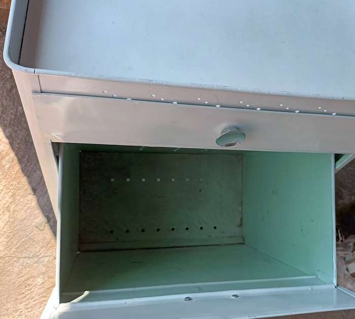 Vintage Bathroom Laundry Cabinet. Circa 1970's. FOR COLLECTION ONLY!!!