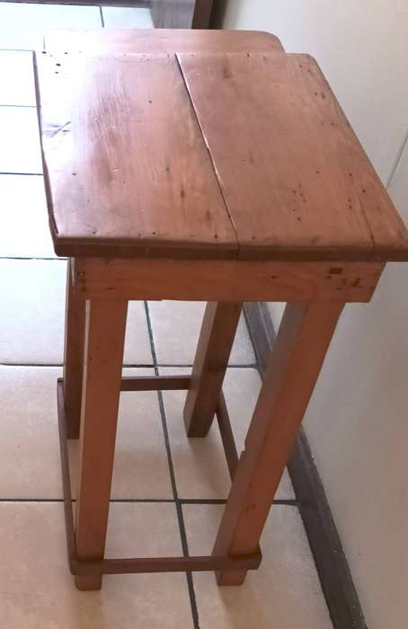 Vintage Oregon Pine Telephone Table. Length 75cm. Width 38cm. Height 66cm. COLLECTION ONLY!!!