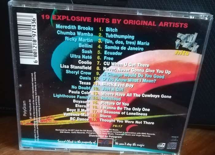 Sound Check 5 - 19 Explosive Hits CD