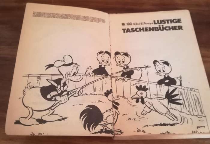 DER DUCK CLAN. GERMAN COMIC BOOK.