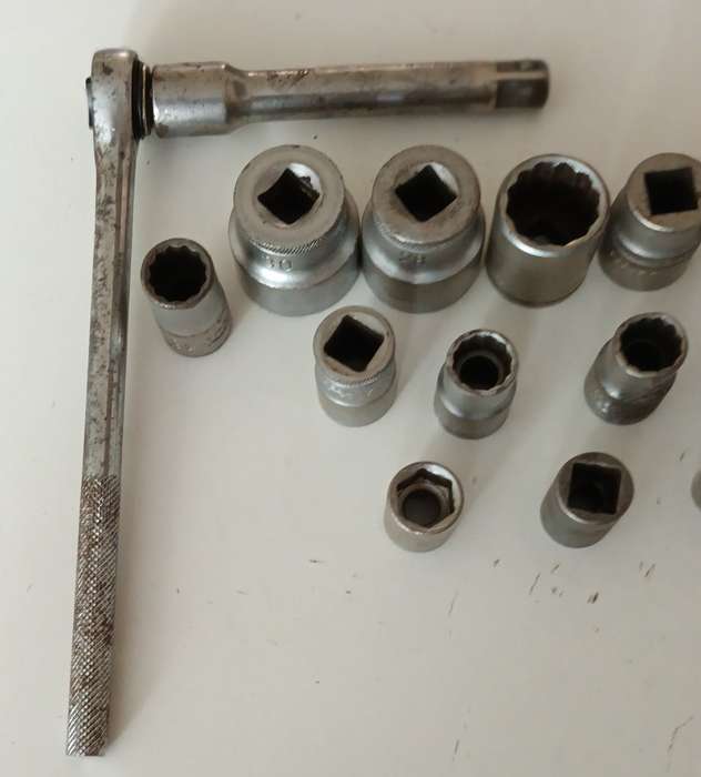 Ratchet with Sockets.