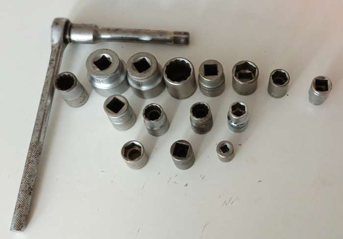 Ratchet with Sockets.
