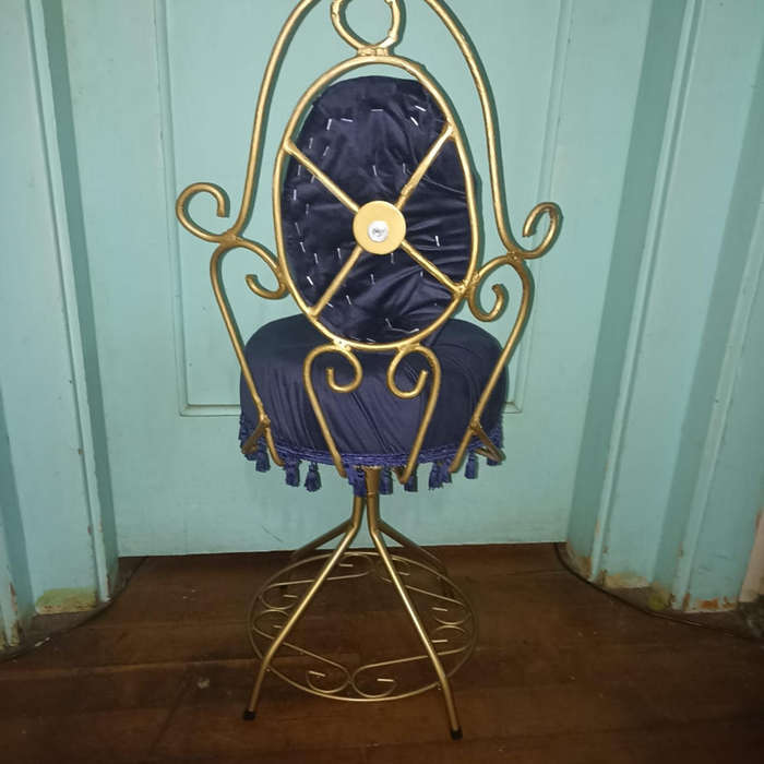 Refurbished Blue boudoir chair
