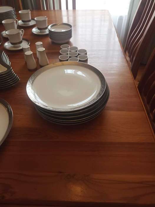 76 Piece Presidential dinner service Gary Barr