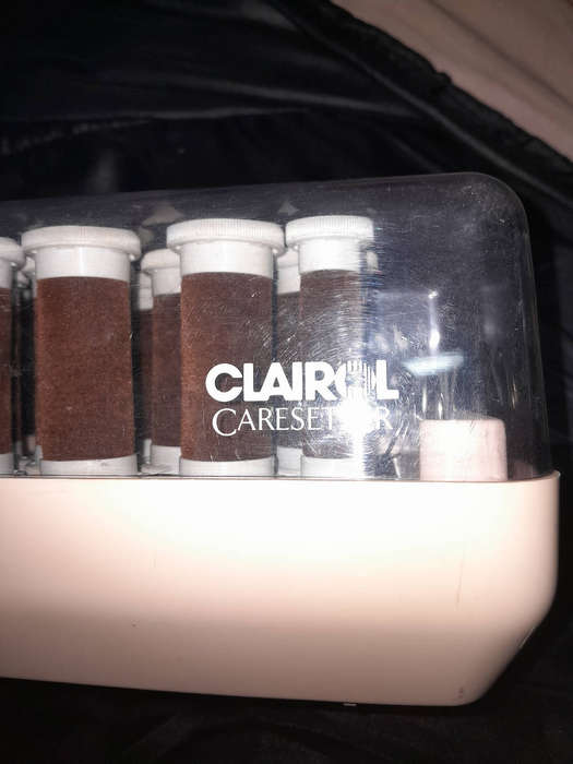 Clairol 20 electric curlers wit pins