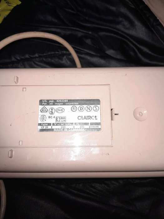 Clairol electric curlers made in Danmark
