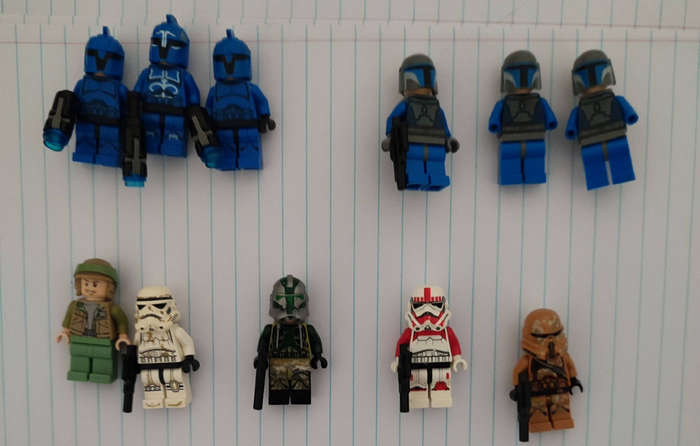 Lego star was minifi