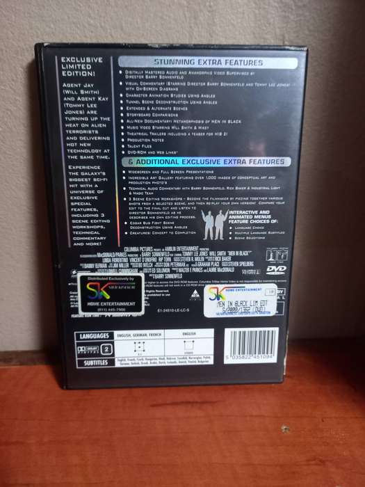 Men In Black Special Two Disc Limited Edition