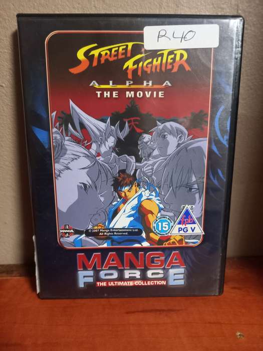 Street Fighter Alpha The Movie Manga Force The Ultimate Collection