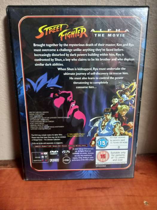Street Fighter Alpha The Movie Manga Force The Ultimate Collection