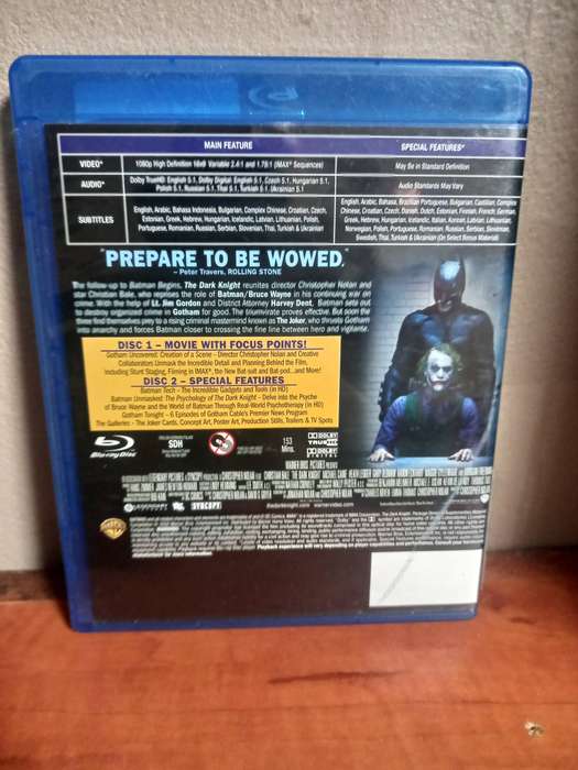 The Dark Knight Two-Disc Special Edition Blu-ray
