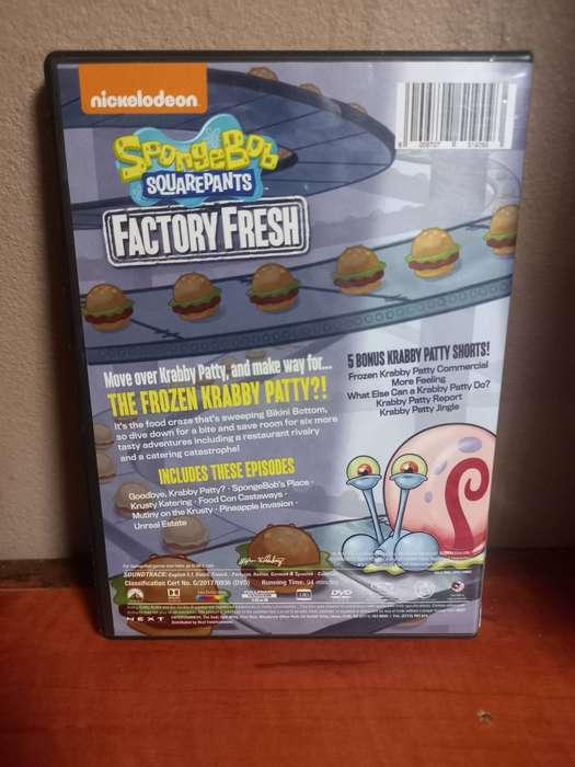 Spongebob SquarePants Factory Fresh