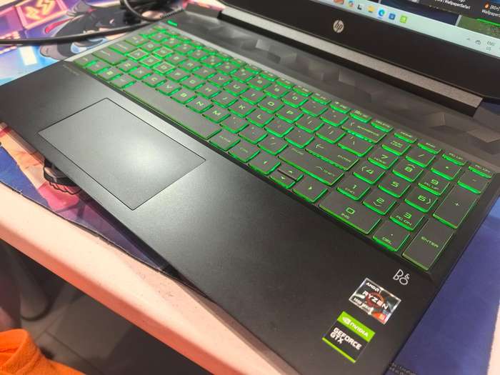 HP PAVILION 15 GAMING-AMD RYZEN 5-5600H-16GB RAM-512GB SSD-GTX1650-FHD