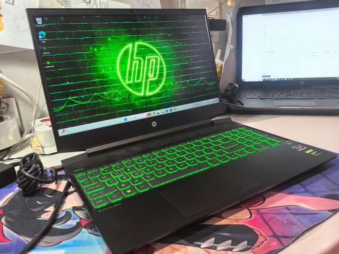 HP PAVILION 15 GAMING-AMD RYZEN 5-5600H-16GB RAM-512GB SSD-GTX1650-FHD
