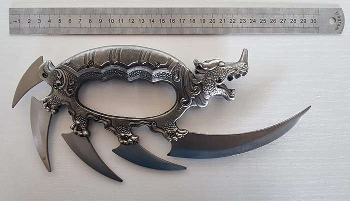 5 Blade Dragon Fantasy Knife