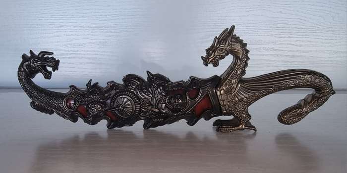 Fantasy Dragon Dagger with Scabbard