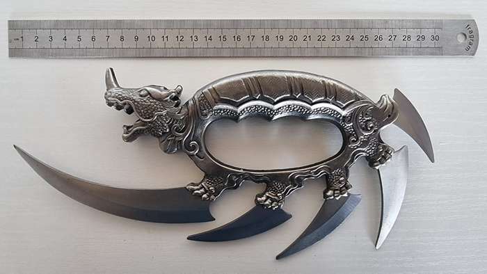 5 Blade Dragon Fantasy Knife