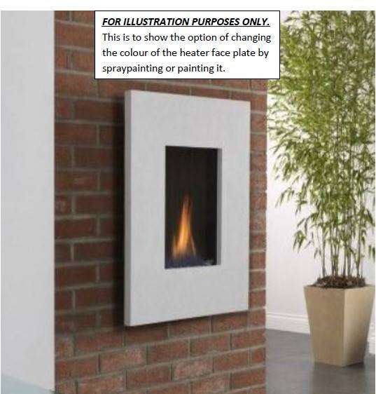 ESSE MODEL 39" ORIGINAL FIREWALL - Wall mounted flueless gas heater