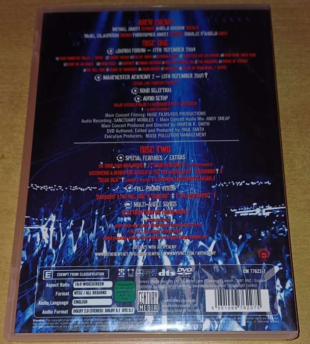 Arch Enemy - Live Apocalypse 2 Disc (DVD)