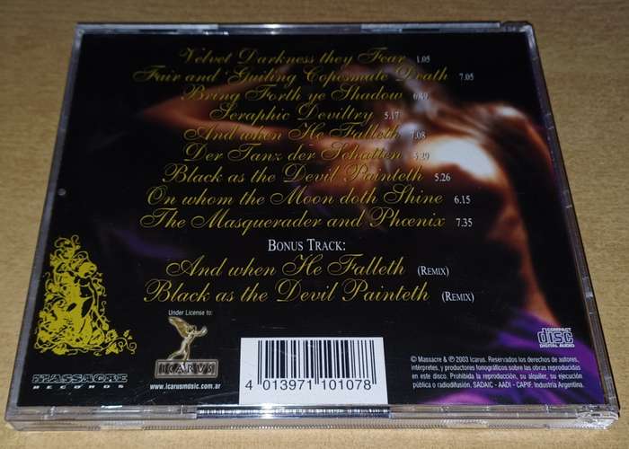Theatre Of Tragedy - Velvet Darkness They Fear (CD)