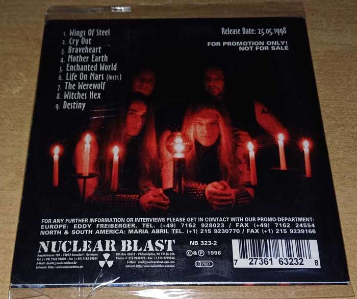 Pegazus - Wings Of Destiny (Promo CD)