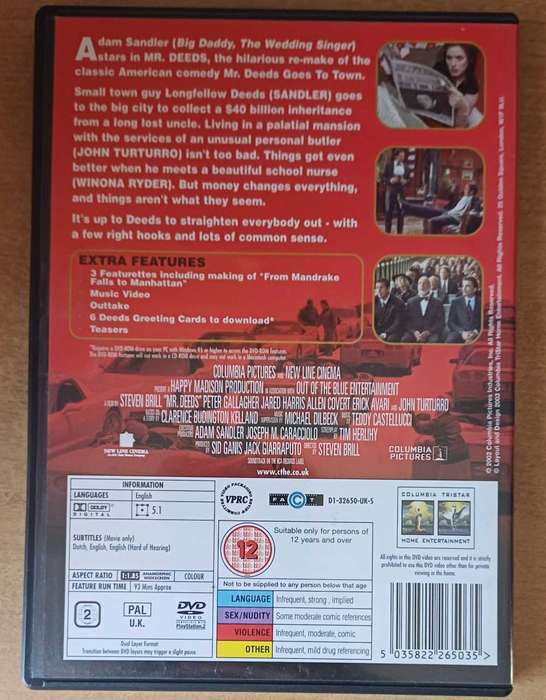 Mr. Deeds (DVD)