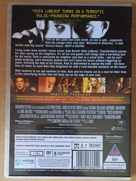 Disturbia (DVD)