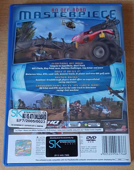 MX vs ATV Unleashed (PS2)