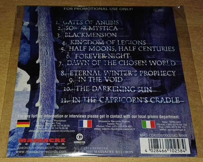 Catamenia - Eternal Winter's Prophecy (Promo CD)