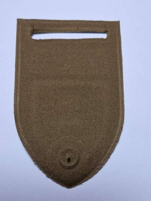 SADF 2 Field Engineer Regiment tupperware shoulder flash. Pin intact