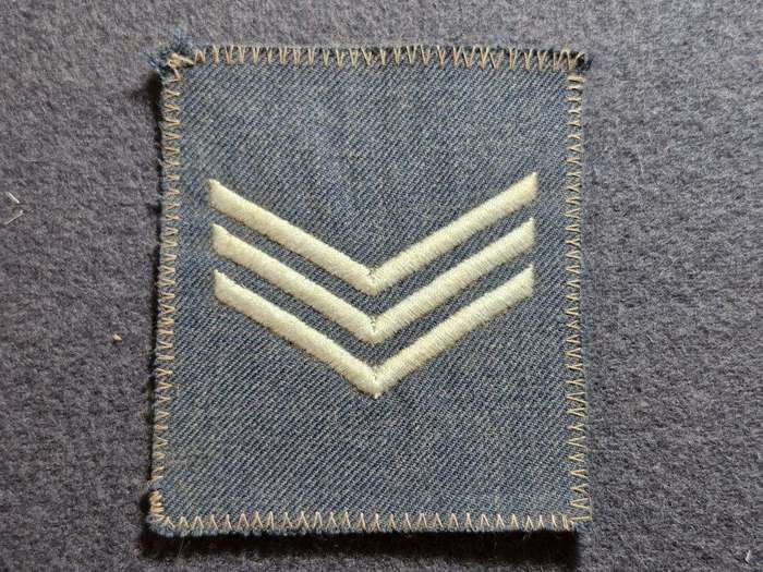 Rhodesian Air Force Sergeant rank